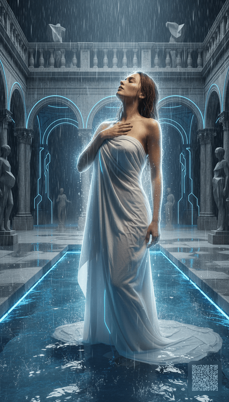 futuristic femme fatale