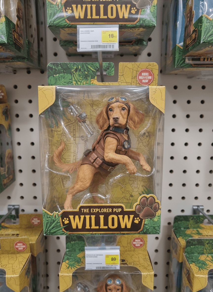 Turn this pet into a collectible action figure