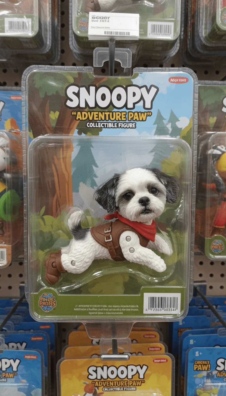 Turn this pet into a collectible action figure