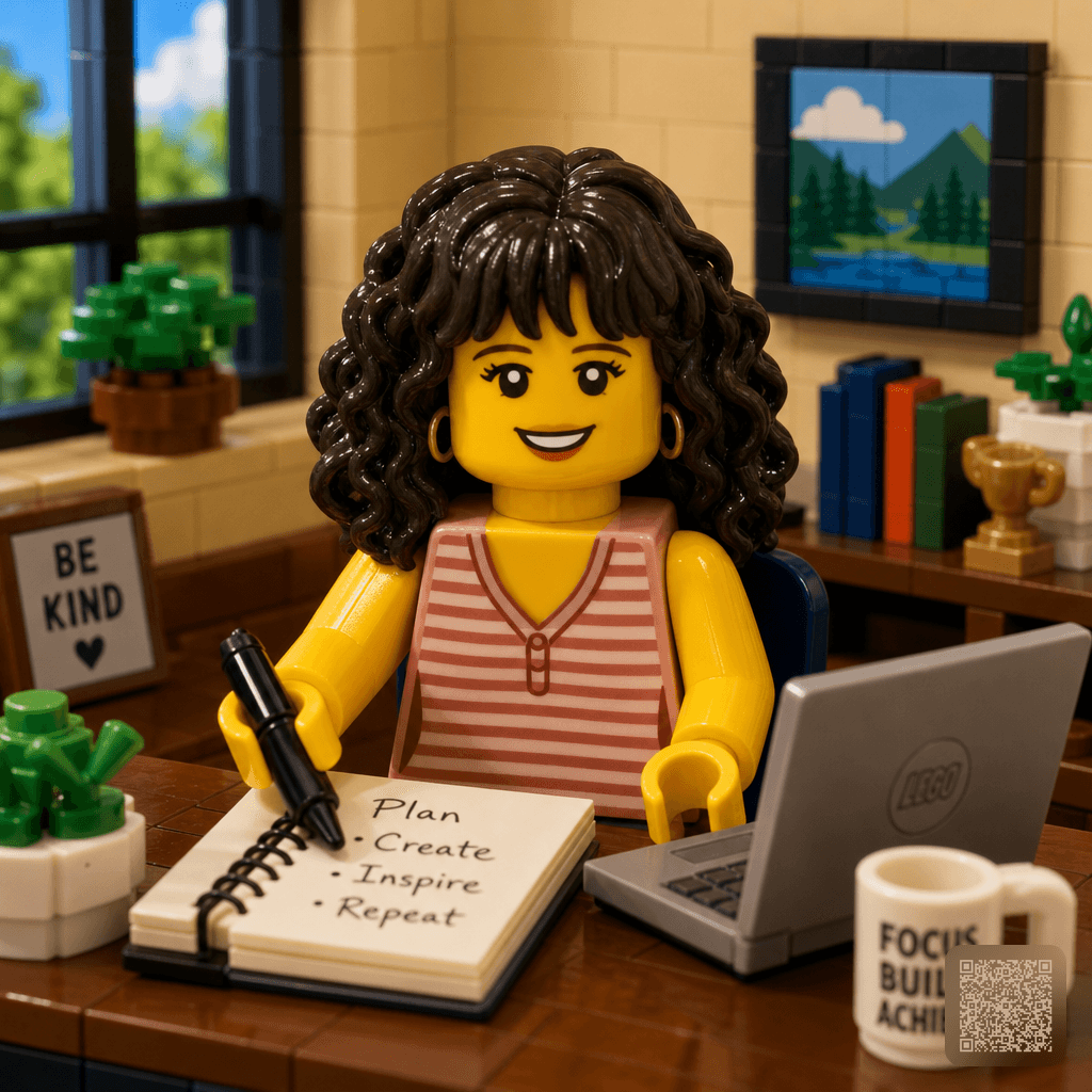 Turn photos into a LEGO scene