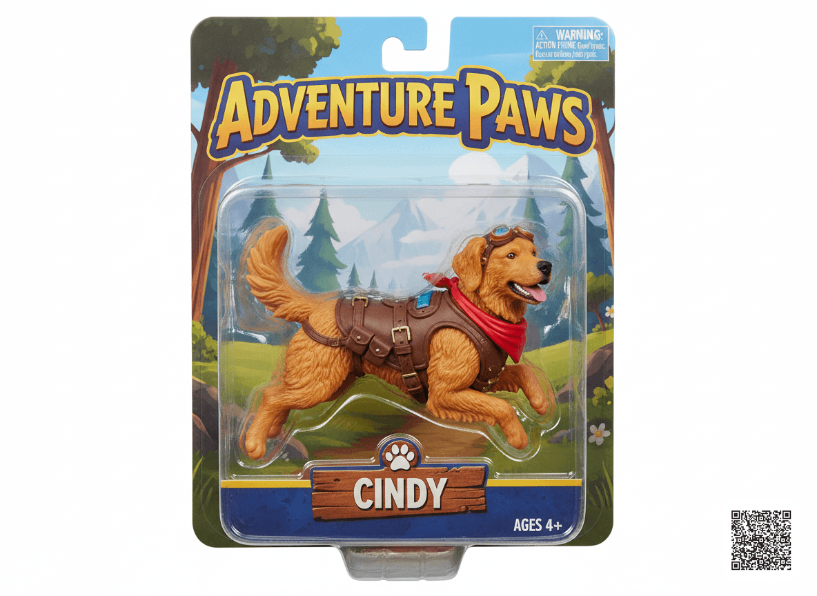 Turn this pet into a collectible action figure