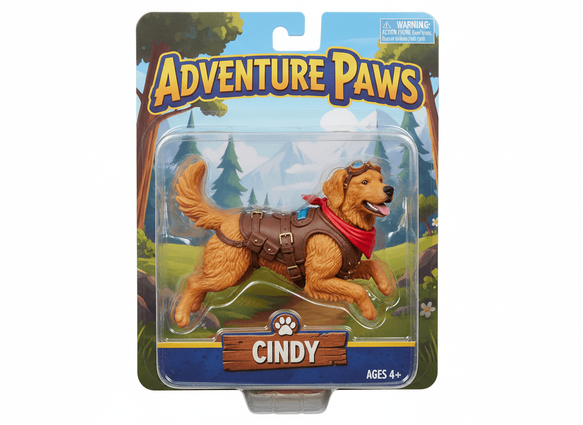 Turn this pet into a collectible action figure