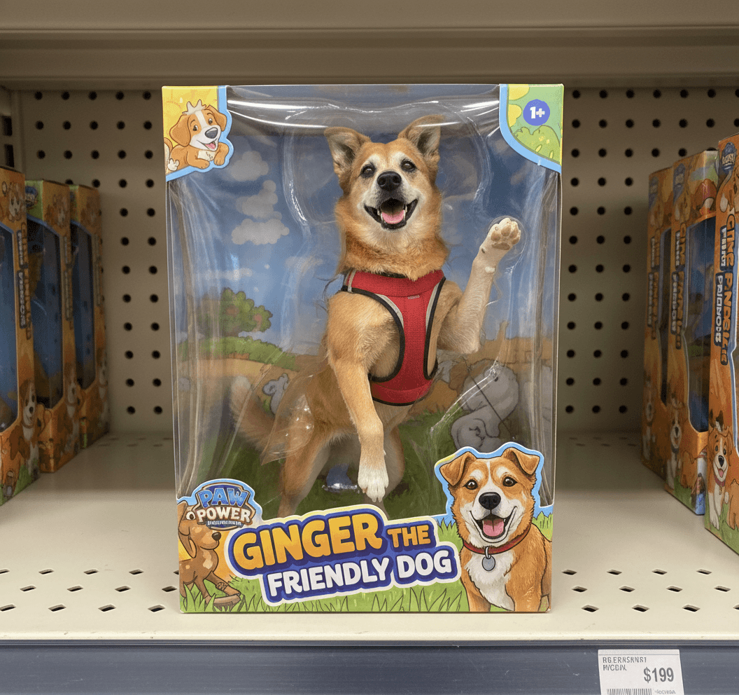 Turn this pet into a collectible action figure