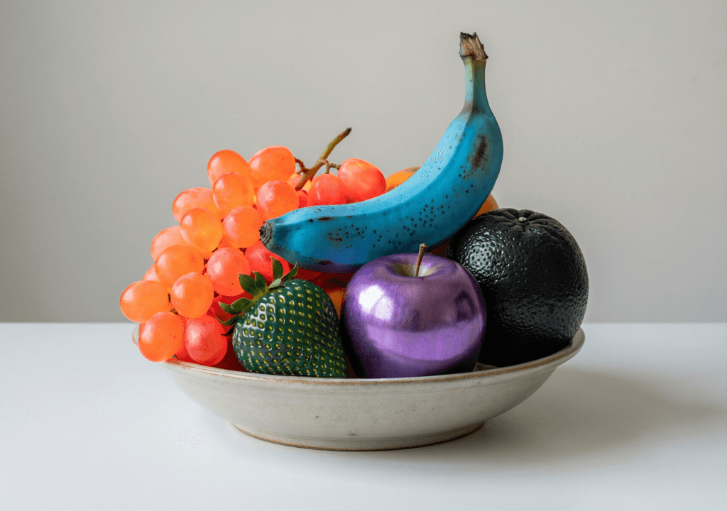 A Bowl of Wrong-Coloured Fruit