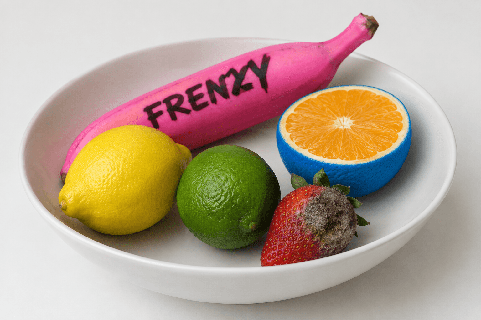 A Bowl of Wrong-Coloured Fruit