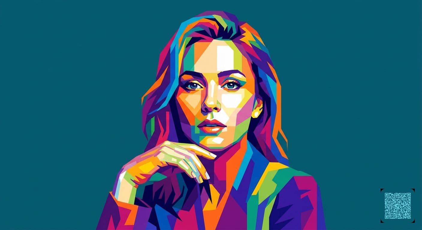 WPAP Geometric Pop Art