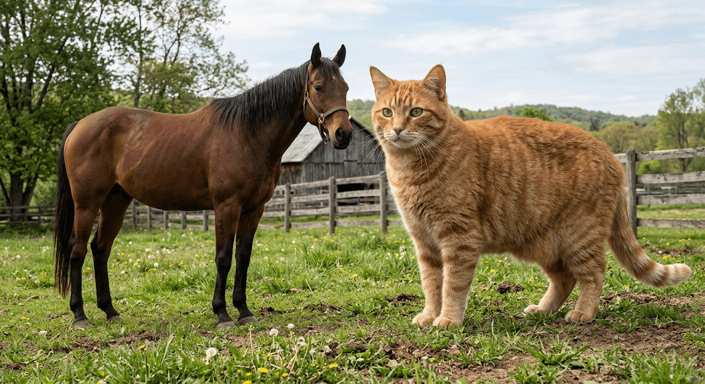 A Cat the Size of a Horse