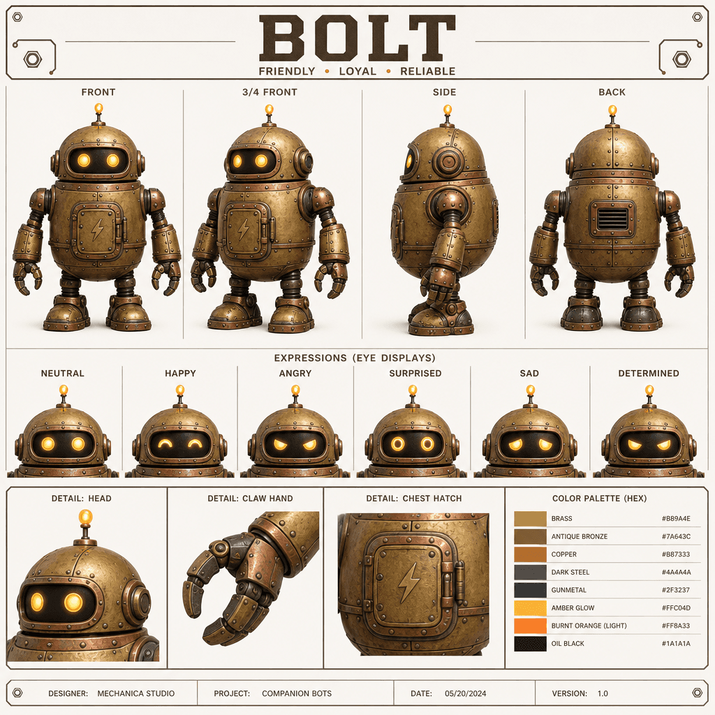AI Character Sheet Prompt