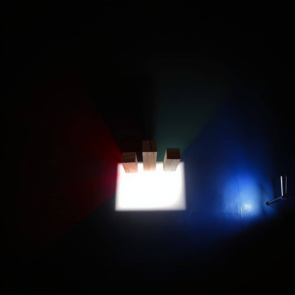 Three Lamps, Three Blocks