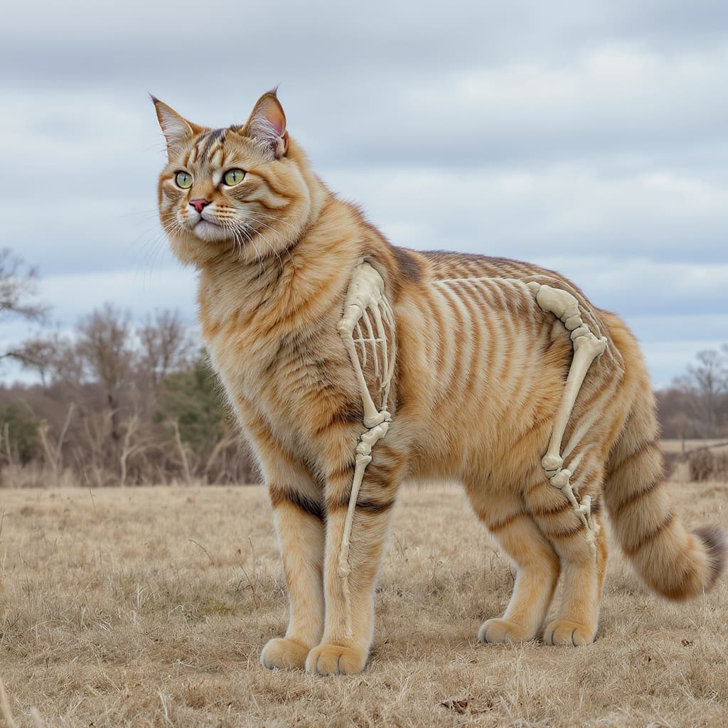 A Cat With a Horse's Body