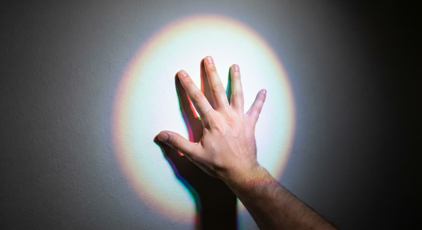 Three Lamps, One Hand