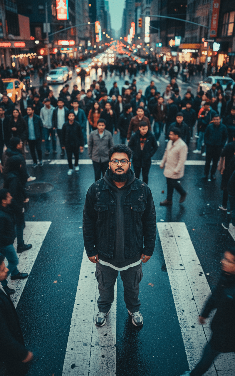 Cinematic street photography