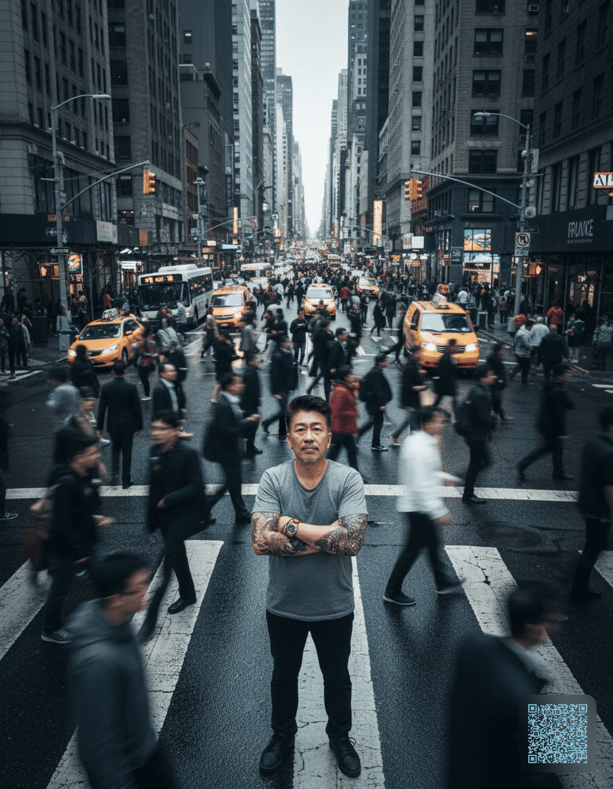 Cinematic street photography