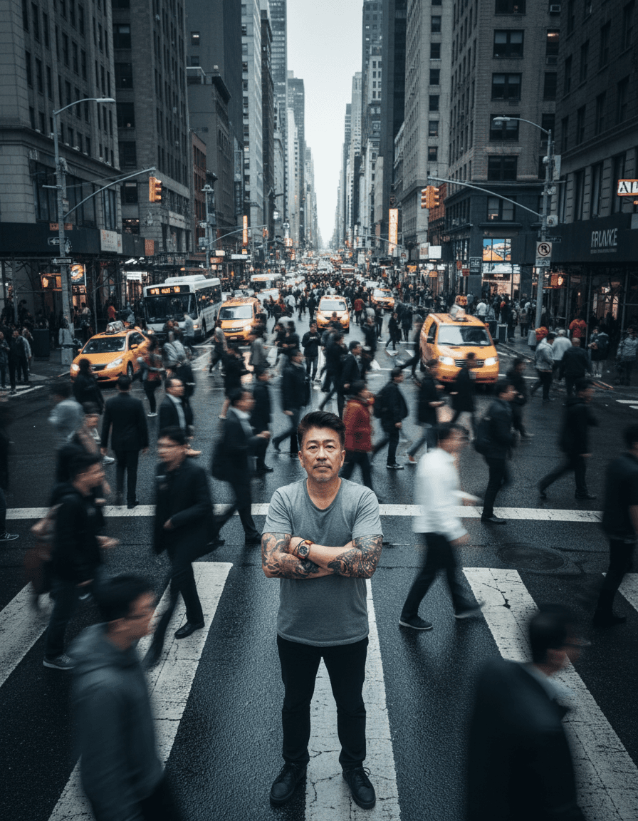 Cinematic street photography