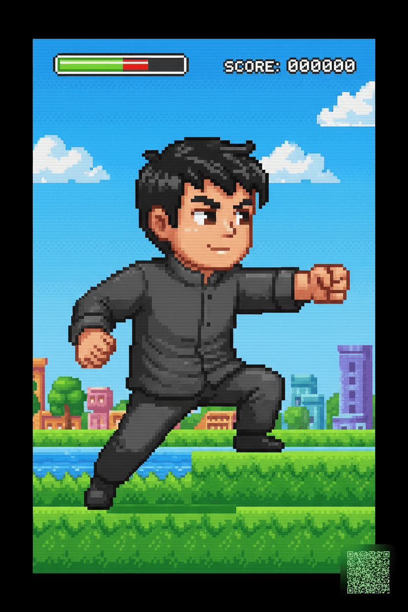 AI Retro 16-bit Video Game Character Generator