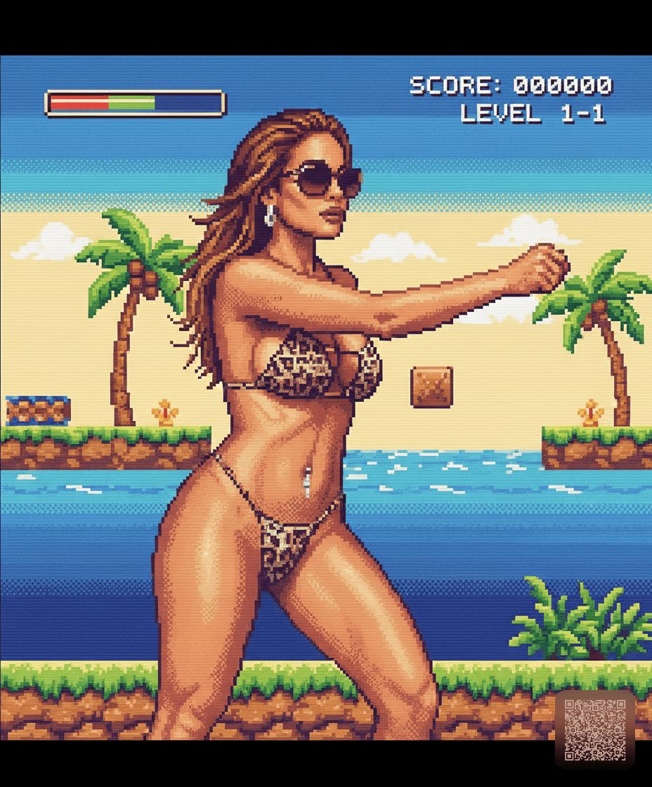 AI Retro 16-bit Video Game Character Generator