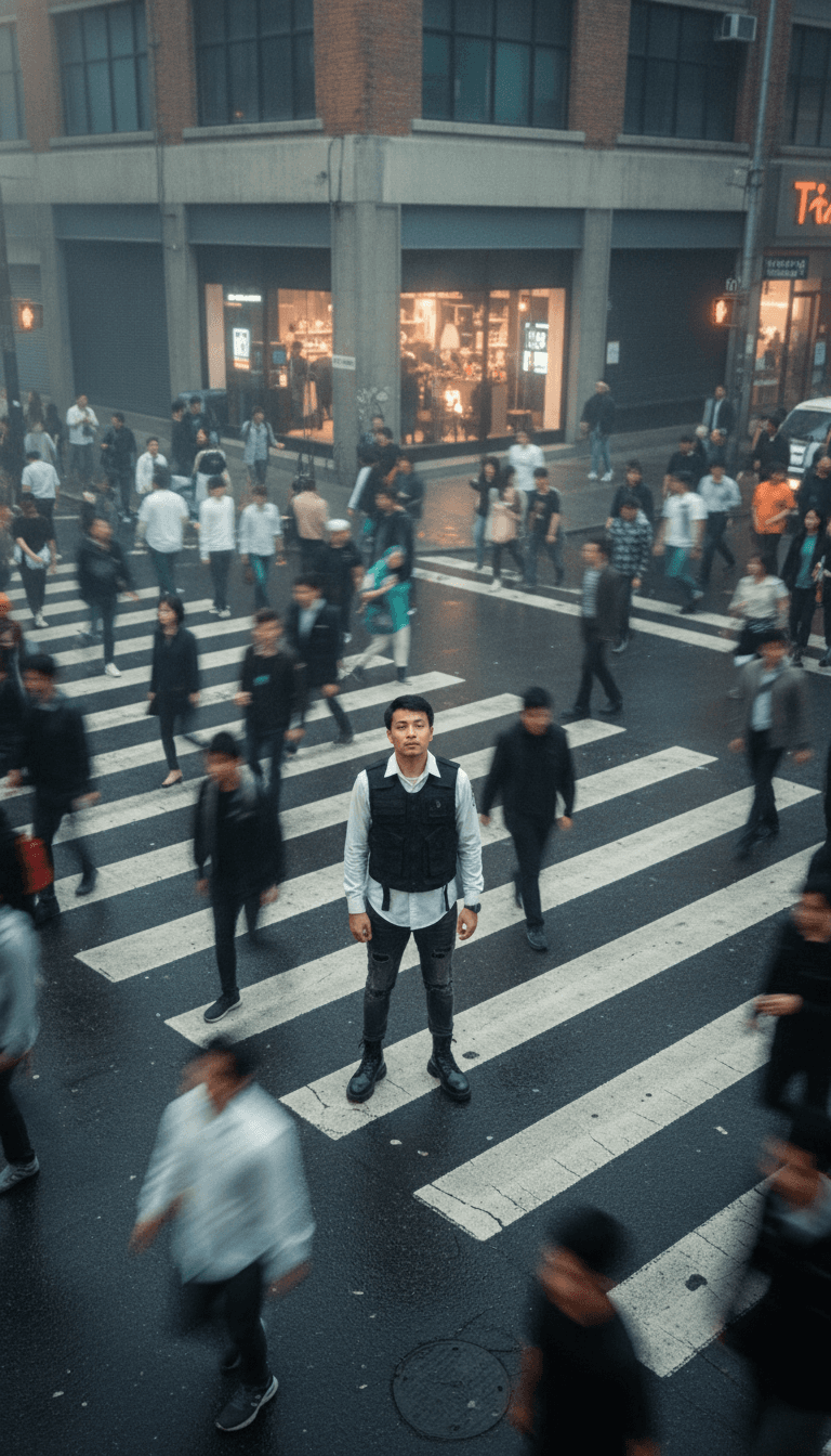 Cinematic street photography