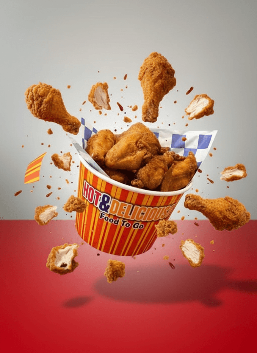 AI Food Explosion Generator