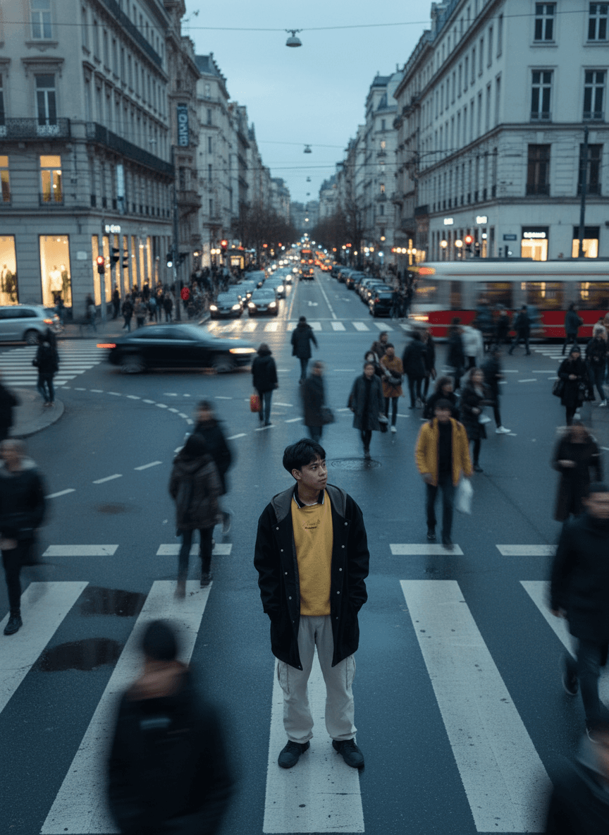 Cinematic street photography (Remix)