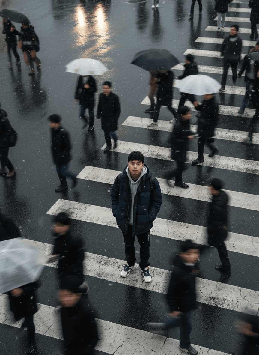 Cinematic street photography