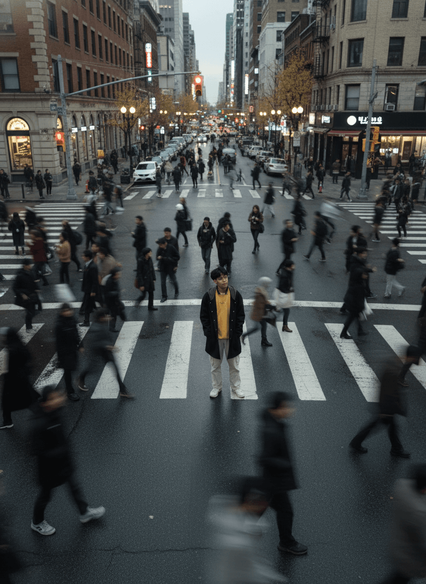 Cinematic street photography