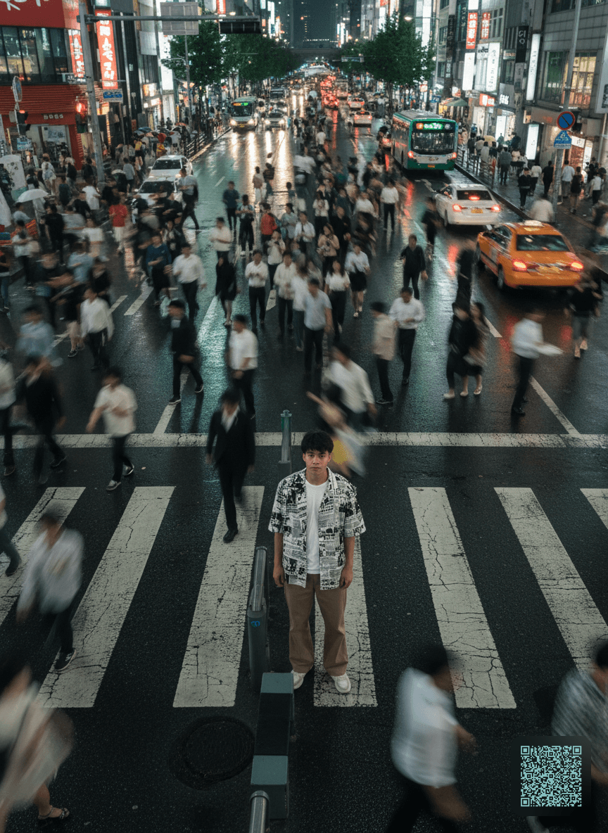 Cinematic street photography