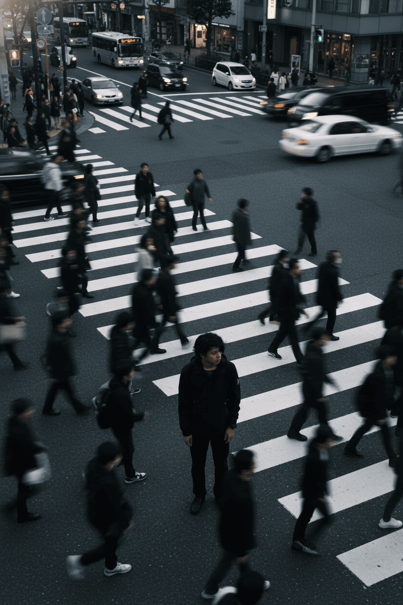 Cinematic street photography