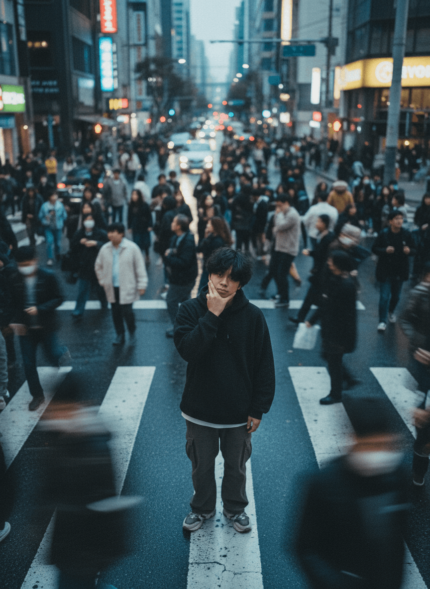 Cinematic street photography