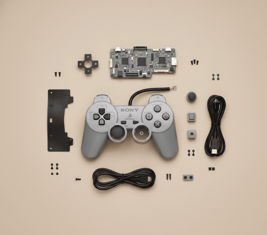 Product Teardown Exploded Photo