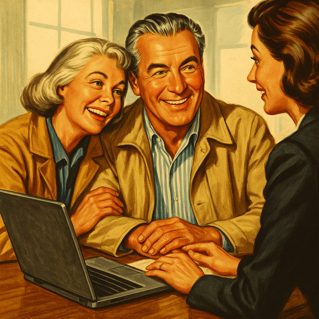 1950s American Advertising style