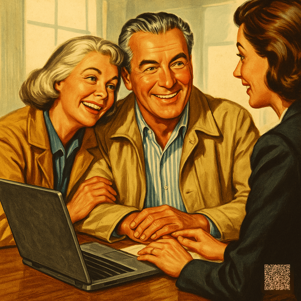 1950s American Advertising style