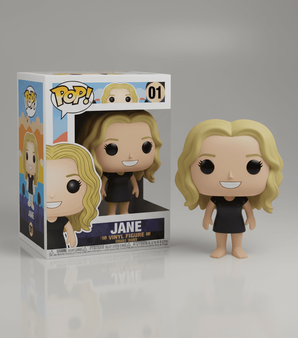 Funko Pop Style Figure Prompt