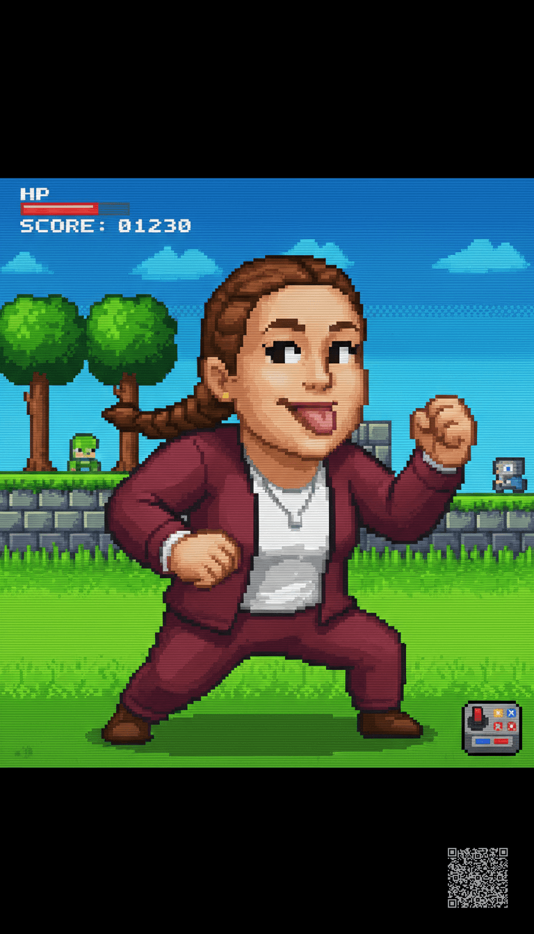 AI Retro 16-bit Video Game Character Generator