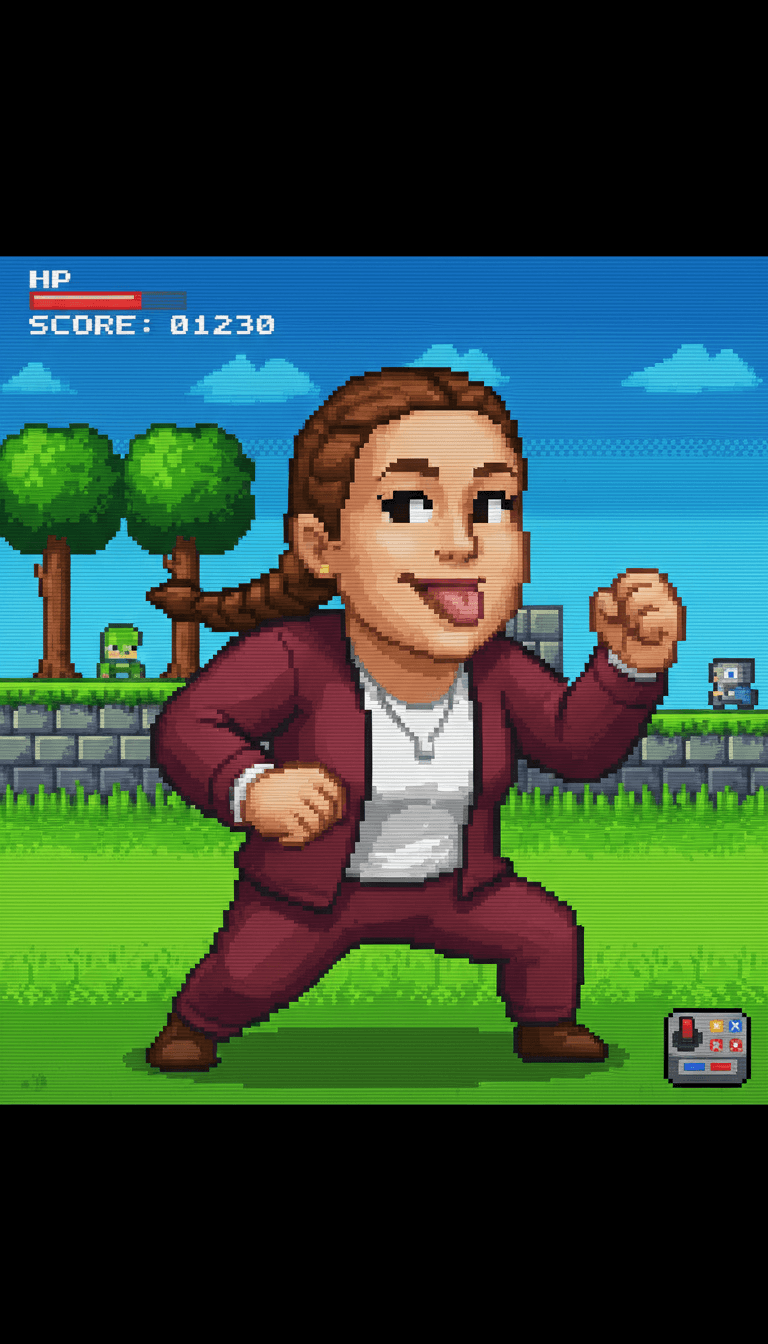 AI Retro 16-bit Video Game Character Generator