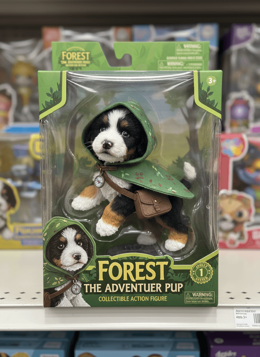 Turn this pet into a collectible action figure