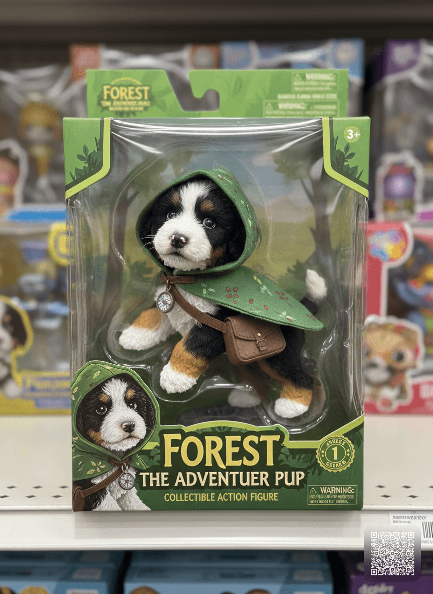 Turn this pet into a collectible action figure
