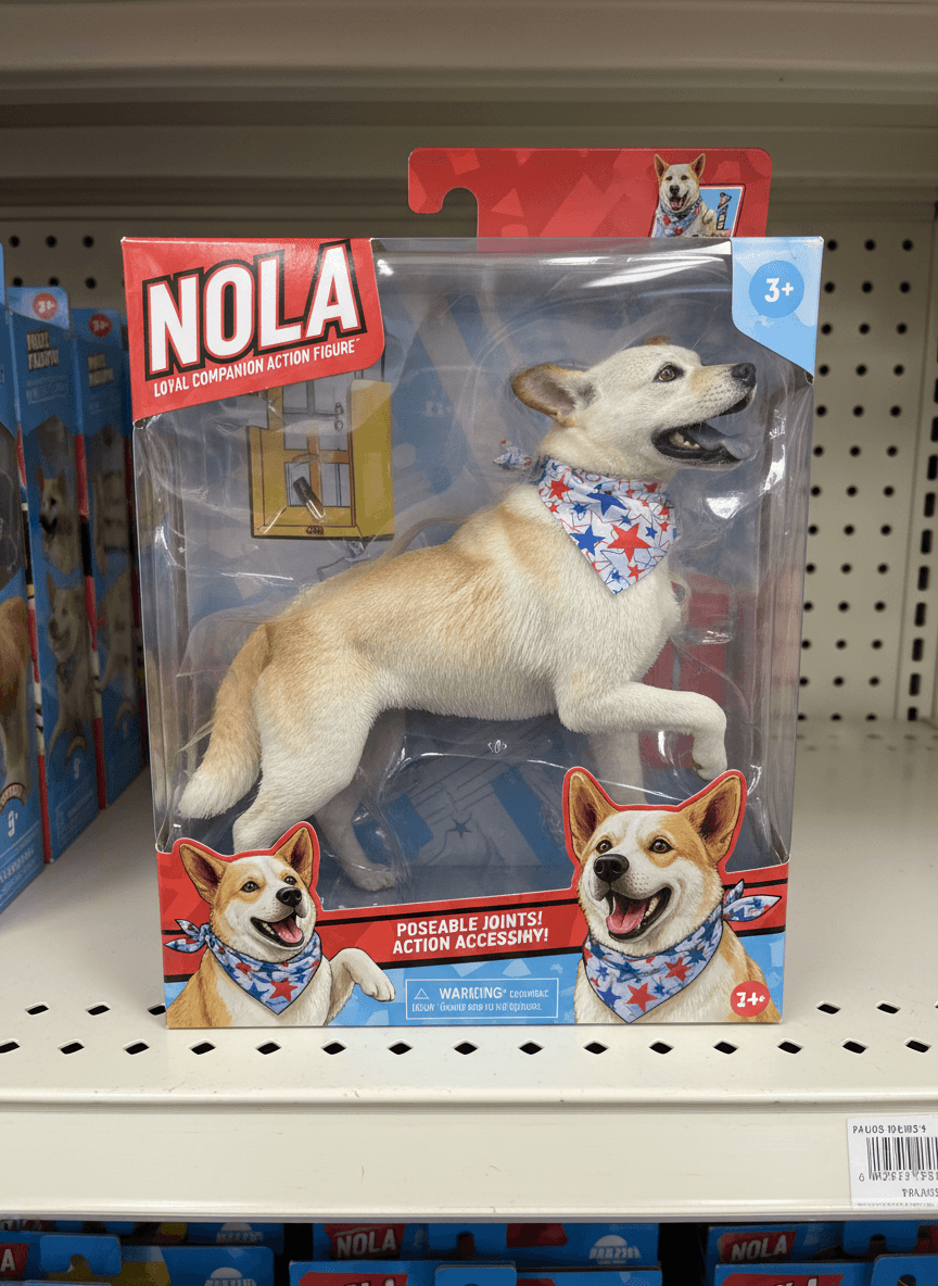 Turn this pet into a collectible action figure