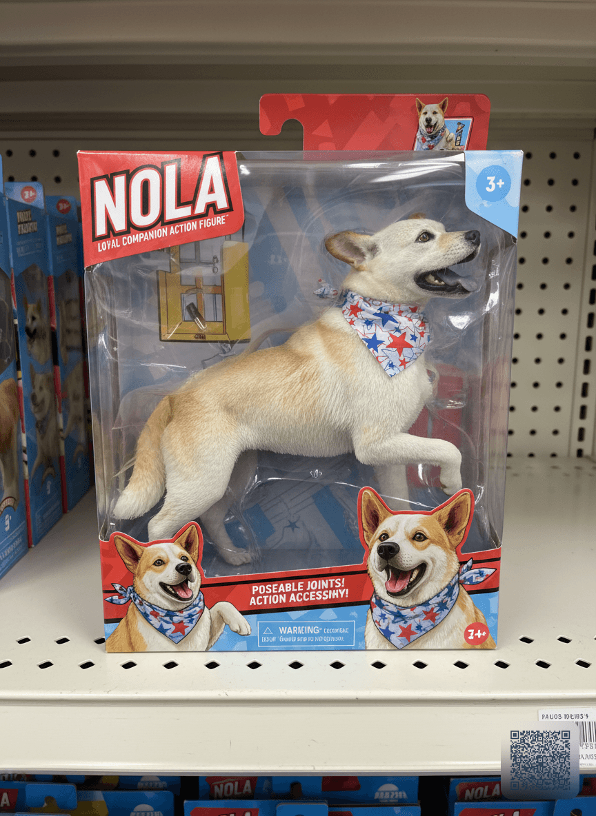 Turn this pet into a collectible action figure