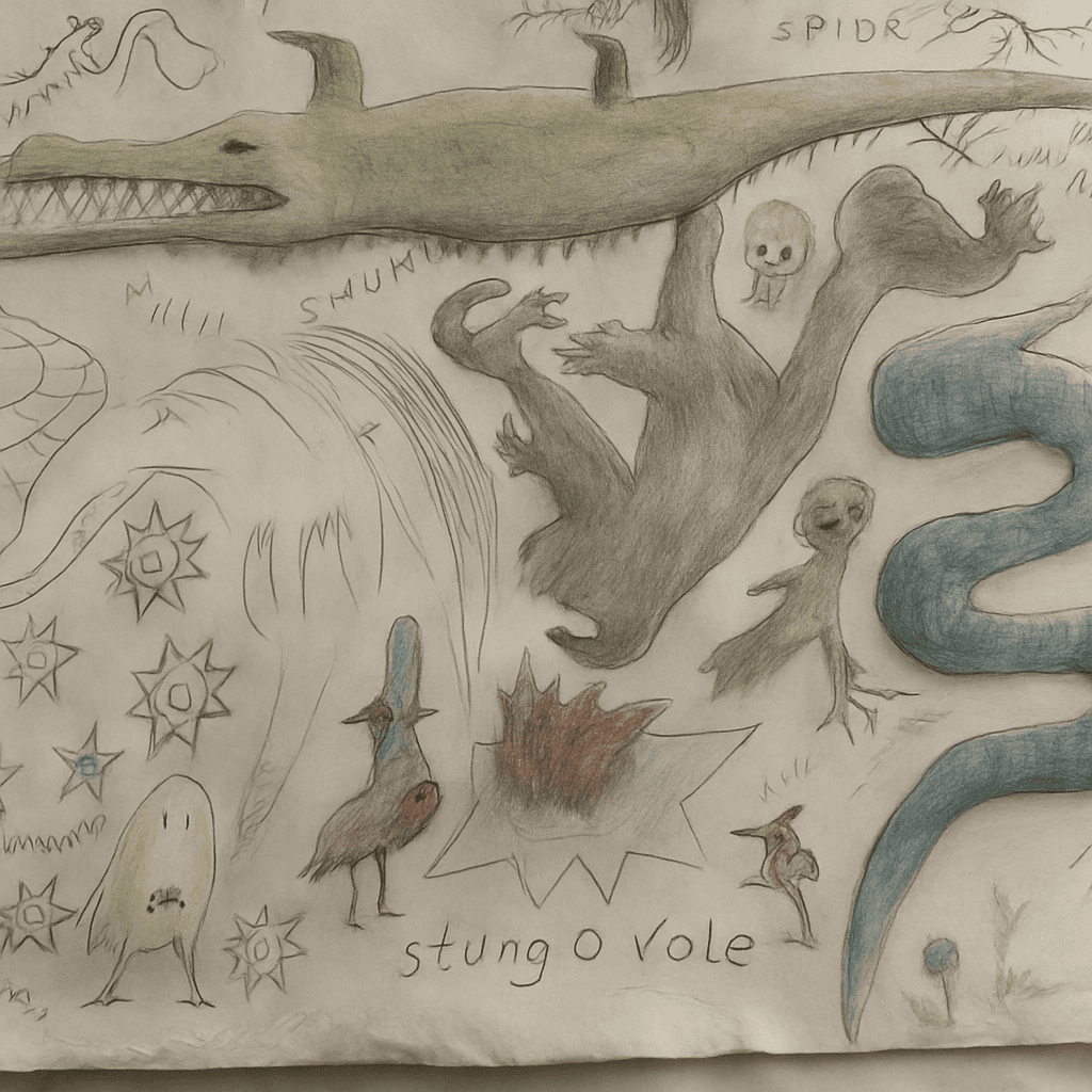 Turn this kids drawing into a photorealistic image