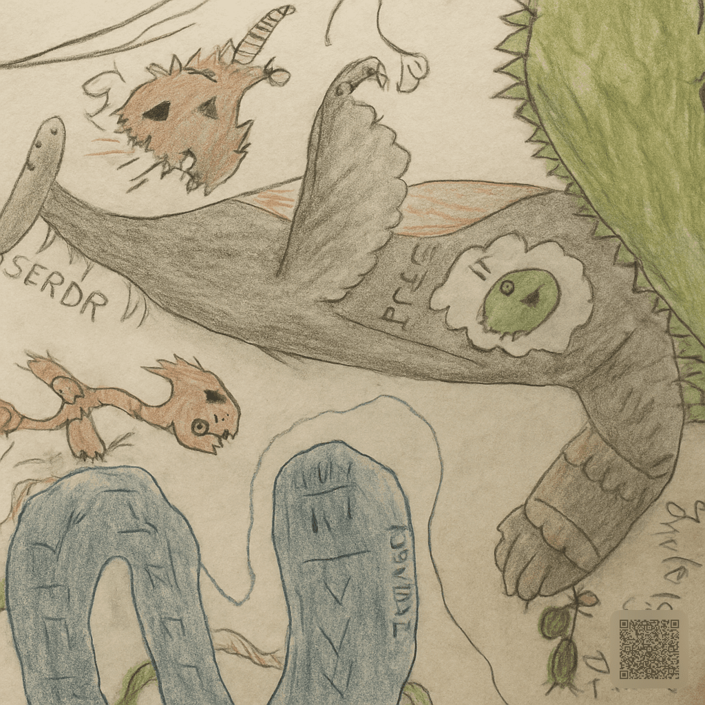 Turn this kids drawing into a photorealistic image