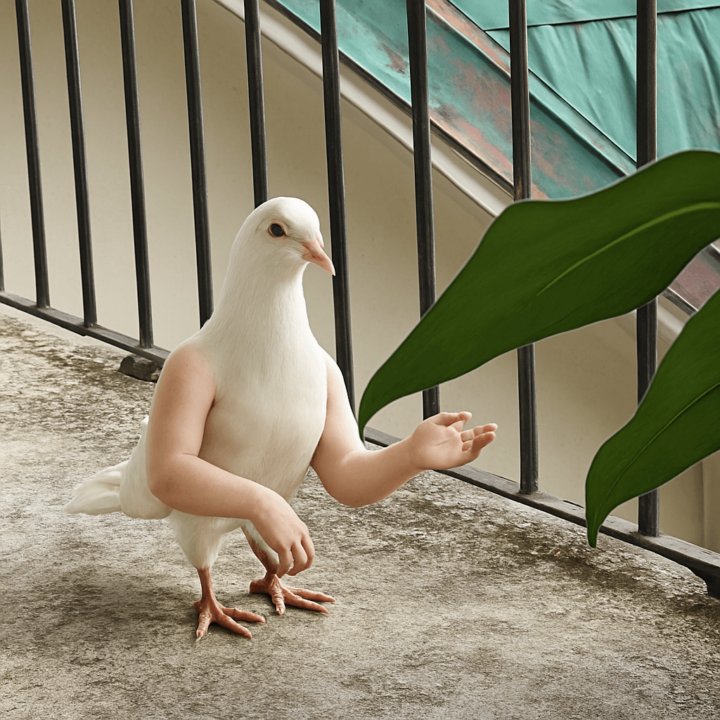 AI Birds with Arms Generator