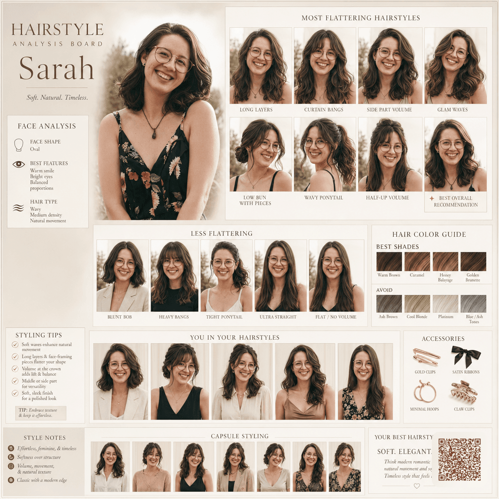 Hairstyle Analysis Board
