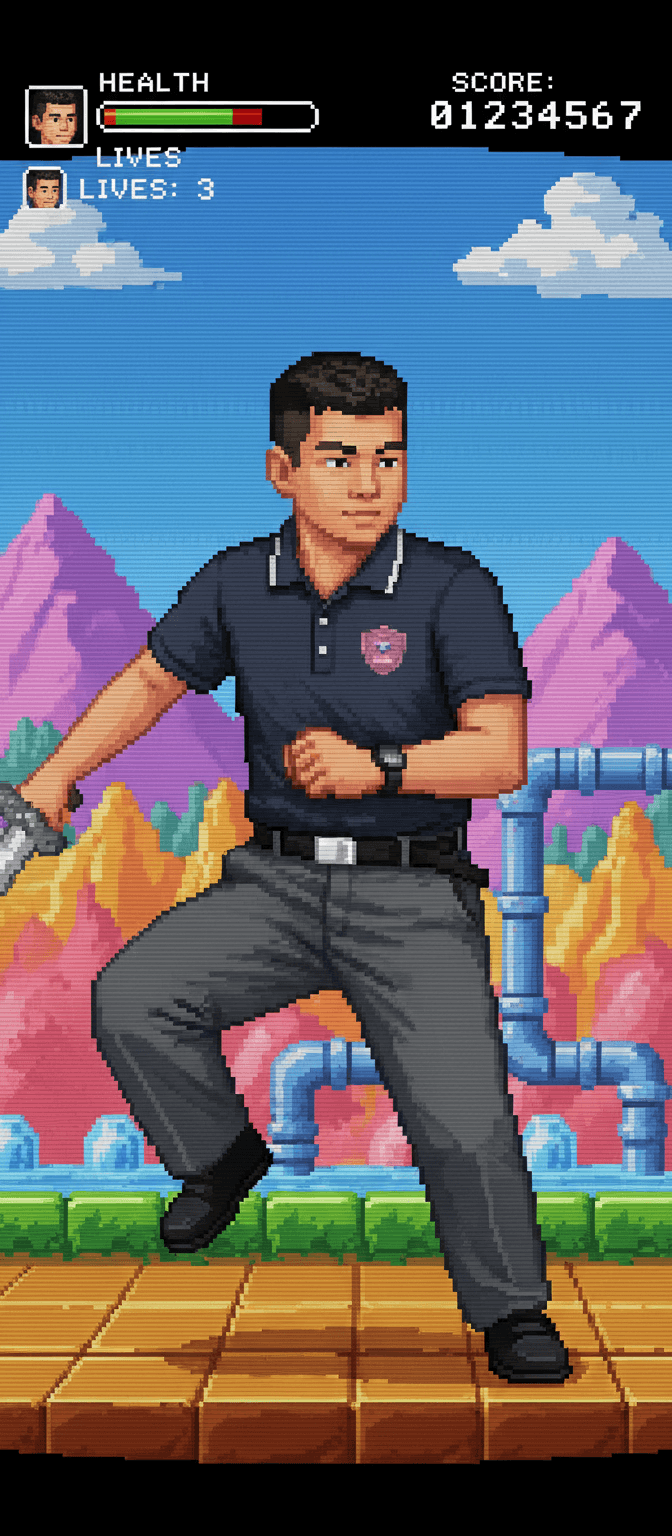 AI Retro 16-bit Video Game Character Generator