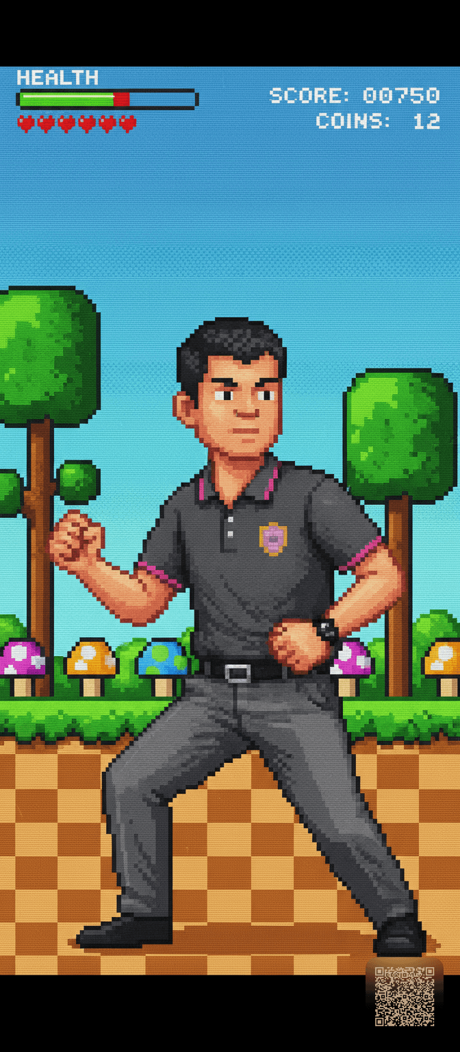 AI Retro 16-bit Video Game Character Generator