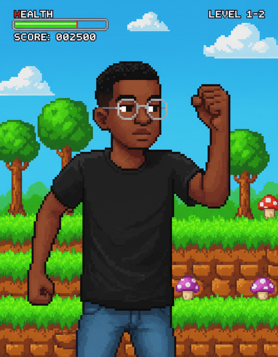 AI Retro 16-bit Video Game Character Generator