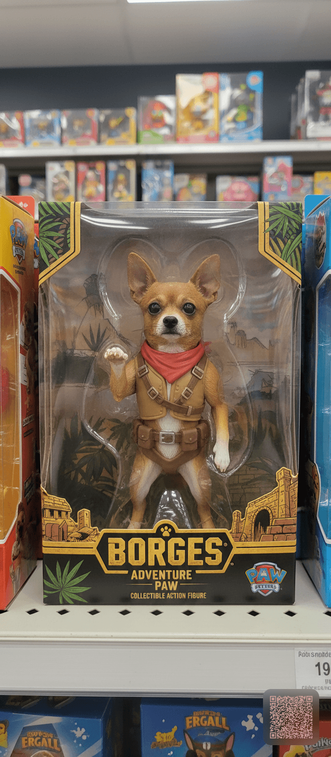 Turn this pet into a collectible action figure