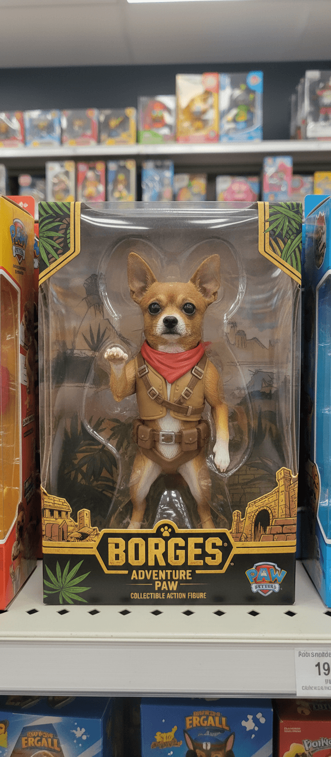 Turn this pet into a collectible action figure