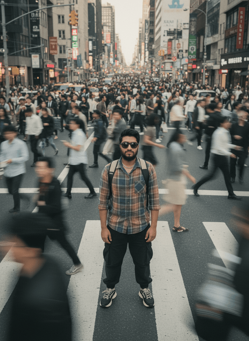 Cinematic street photography