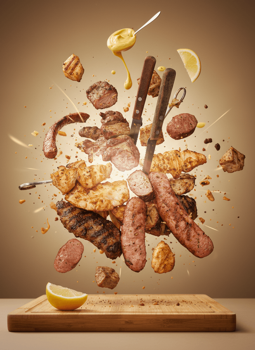 AI Food Explosion Generator