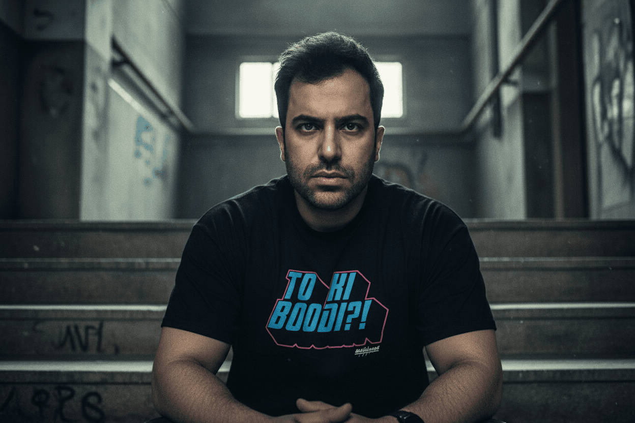 Gritty Portrait Photo